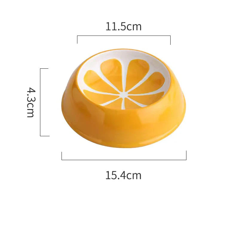 4cute designs pet ceramics bowl watermelon strawberry shape cat food bowl small dog colorful water suppliers Abiraterone acetate