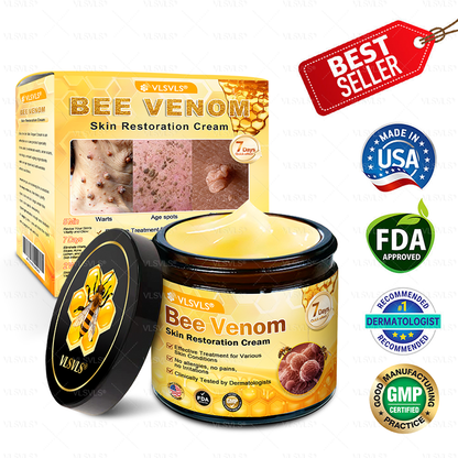 Made and Shipped from USA ✨ VLSVLS® Bee Venom Skin Restoration Cream 🔥 LAST DAY 80% OFF 🔅🔅🔅